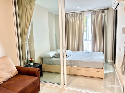 รูปภาพ **ให้เช่า JW Condo ดอนเมือง 27 ตร.ม. ตึก C ชั้น 3 วิวสวน แต่งครบพร้อมเครื่องซักผ้า 8,500 บ.**