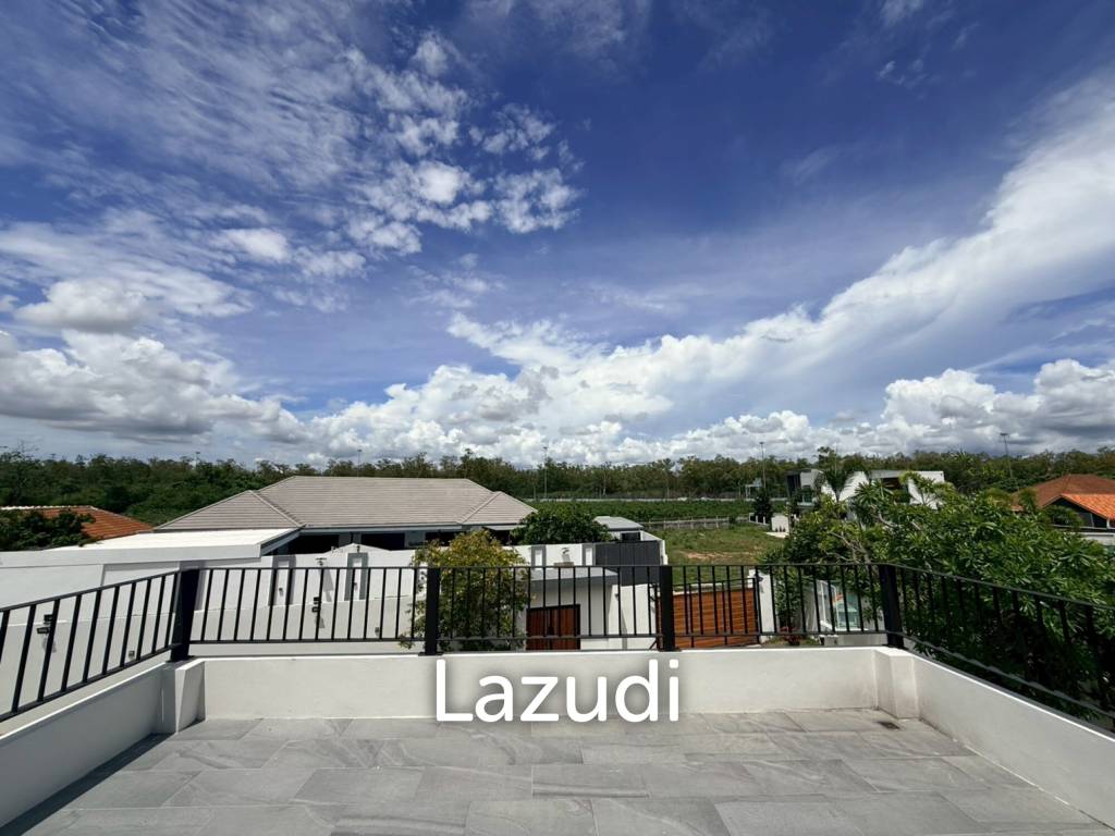 รูป บ้านเดี่ยวหรูทันสมัย 2 ชั้น ใกล้ทะเลสาบมาบประชาน พัทยา - รูปที่ 26/33