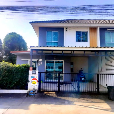 เช่าทาวน์โฮม ปทุมธานี : 🏡 ให้เช่าทาวน์เฮ้าส์ 2 ชั้น บ้านพฤกษา 116 รังสิต-ธัญบุรี คลอง 6 3 ห้องนอน 2 ห้องน้ำ หลังริม พื้นที่กว้าง พร้อมเข้าอยู่ ทำเลดี