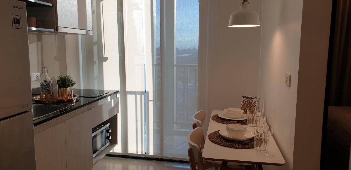 รูป ✨Condo for Rent: The Base Park West Sukhumvit 77 (AP-02) line : @condo91 - รูปที่ 5/11