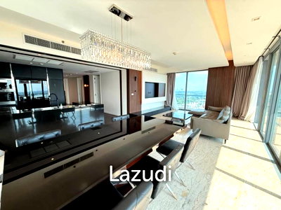 ขายคอนโด : 225 sqm river view 3 bed condo The Pano Yannawa floor 24