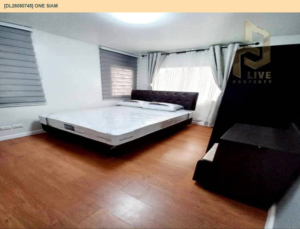 รูป DL26050745 ให้เช่าคอนโด วัน สยาม (One Siam) ใกล้ BTS สนามกีฬาแห่งชาติ พร้อมเข้าอยู่ โทรด่วน 0653619502 LineID @897iyzll - รูปที่ 6/10