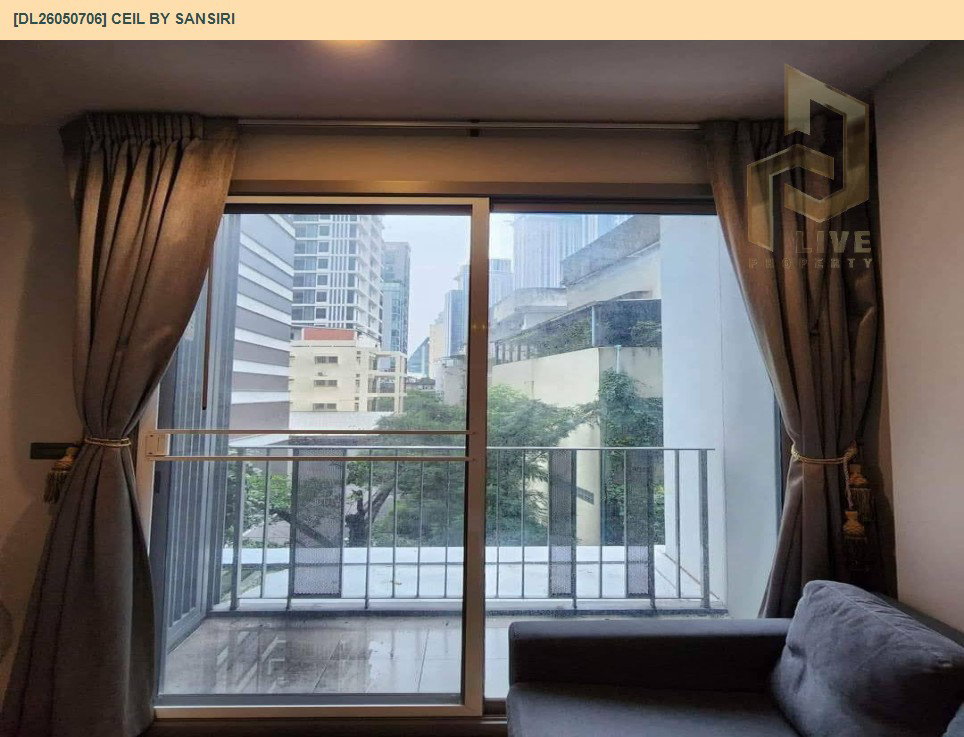รูป DL26050706 ขายคอนโด ซีล บาย แสนสิริ (Ceil by Sansiri) ใกล้ BTS เอกมัย พร้อมเข้าอยู่ โทรด่วน 0638692663 LineID @655ebbvc - รูปที่ 6/6