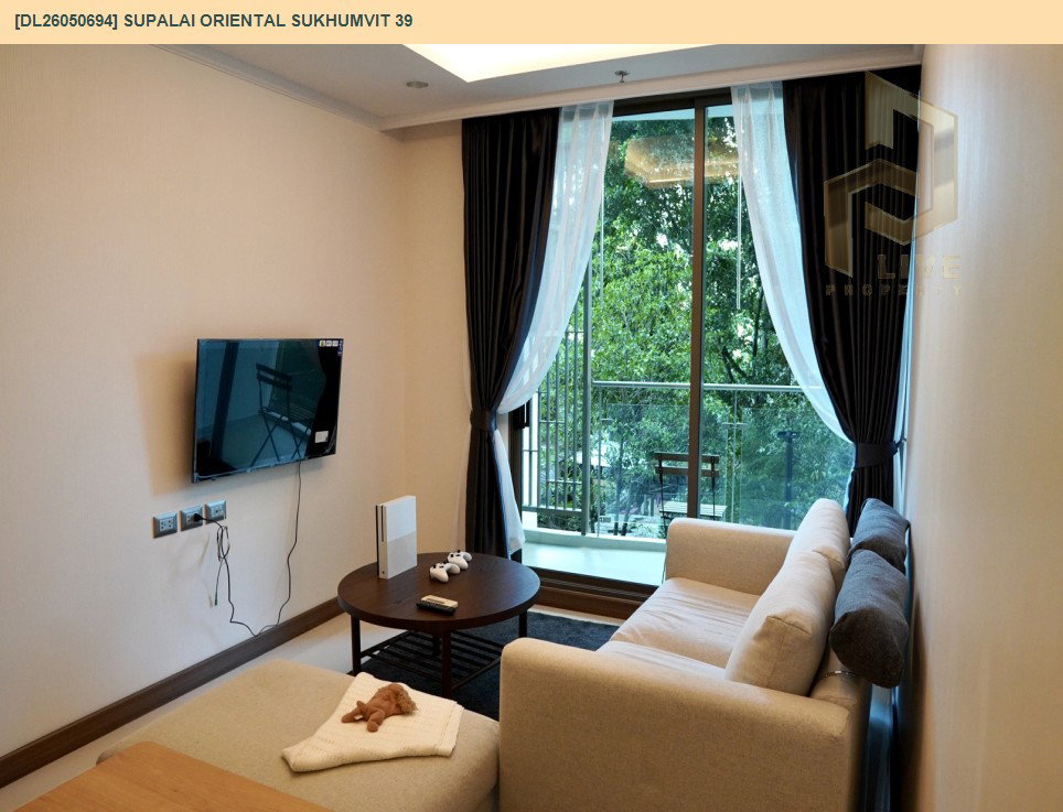 รูป DL26050694 ให้เช่าคอนโด ศุภาลัย โอเรียนทัล สุขุมวิท 39 (Supalai Oriental Sukhumvit 39) ใกล้ BTS พร้อมพงษ์ พร้อมเข้าอยู่ โทรด่วน 0638692663 LineID @655ebbvc - รูปที่ 13/18