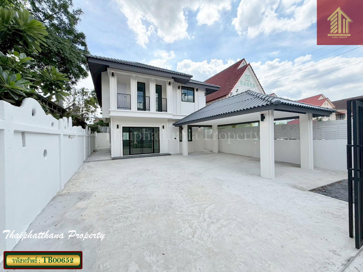 รูป หมู่บ้านกรุงทอง 4 นวมินทร์ 111 รามอินทรา บ้านสวยรีโนเวทใหม่ ทำเลดี เดินทางสะดวก - รูปที่ 2/18