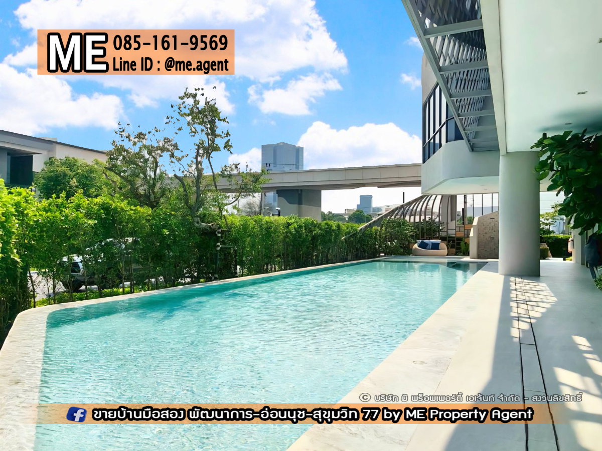 รูป ขาย บ้านเดี่ยวใหม่ หลังใหญ่ บางกอก บูเลอวาร์ด บางนา กม.5 ตกแต่งครบ พร้อมเข้าอยู่! ใกล้ Mega Bangna โทร 064-954-9619 (BM20-53) - รูปที่ 18/19