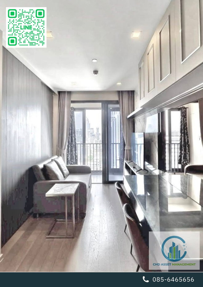 รูป ✨ให้เช่า แอชตัน อโศก 🛏️ 1 ห้องนอน 1 ห้องน้ำ 📏ขนาด 35 ตรม. ชั้น 23 - รูปที่ 2/6