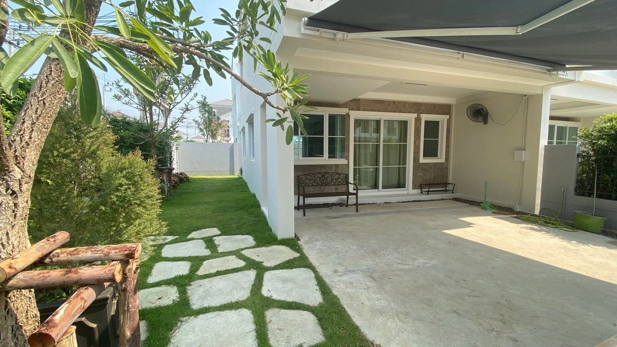 รูป 🏡✨ ให้เช่าทาวน์โฮมหลังมุม — Indy 2 บางนา–รามคำแหง 2 บ้านสวย พื้นที่กว้าง พร้อมสนามรอบบ้าน เหมาะสำหรับครอบครัวและสัตว์เลี้ยง - รูปที่ 13/14