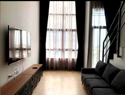 Condos for rent : PFD-08468 For rent Ideo New Rama 9 (Ideo New Rama 9), beautiful room, high floor, open view, near Airport Rail Link Ramkhamhaeng 🚇✨