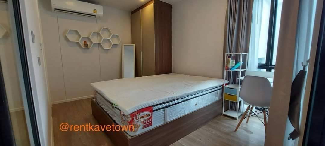 รูป 🏡 ให้เช่า Kave Town Space 12,000฿💖  ✨ ตึก C ชั้น 8 วิวสวน ห้องครัวแยก แปลนพิเศษ - รูปที่ 4/11