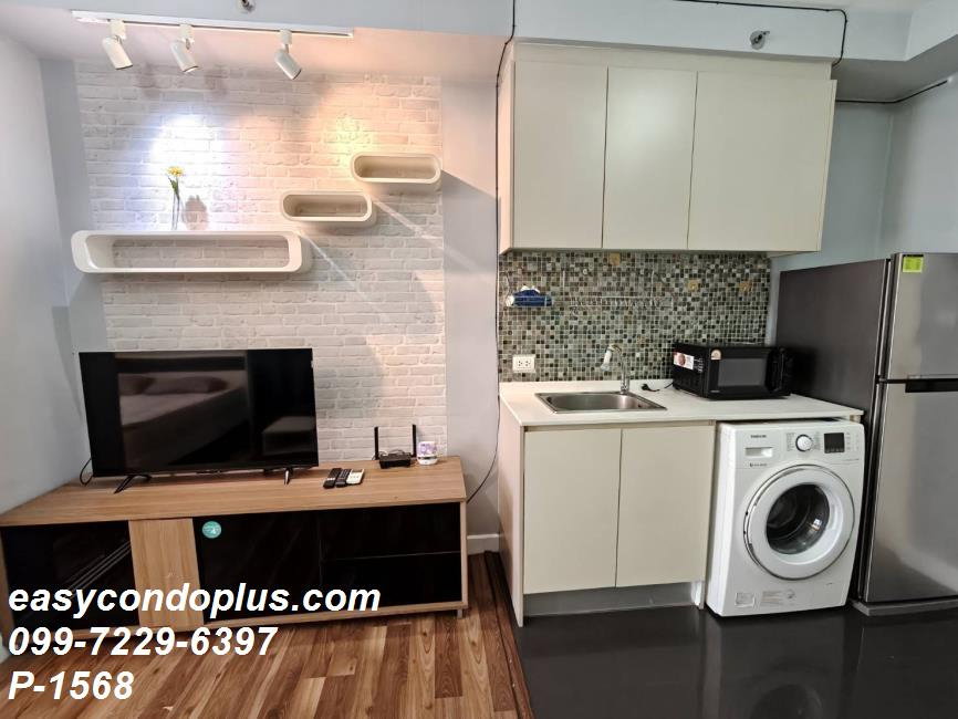 รูป P-1568 • A Space ME บางนา • ห้องแต่งครบ พร้อมพักอาศัย ใกล้ MRT ศรีเอี่ยม | 6,900 บาท/เดือน | Line Id: @easycondoplus | 099-229-6397 - รูปที่ 2/5