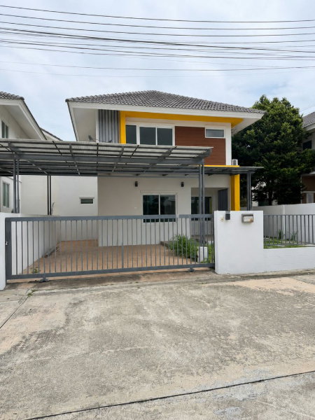 picture Resale detached house in Magnolia Nong Kham project, Sriracha, Chonburi. - 1/8