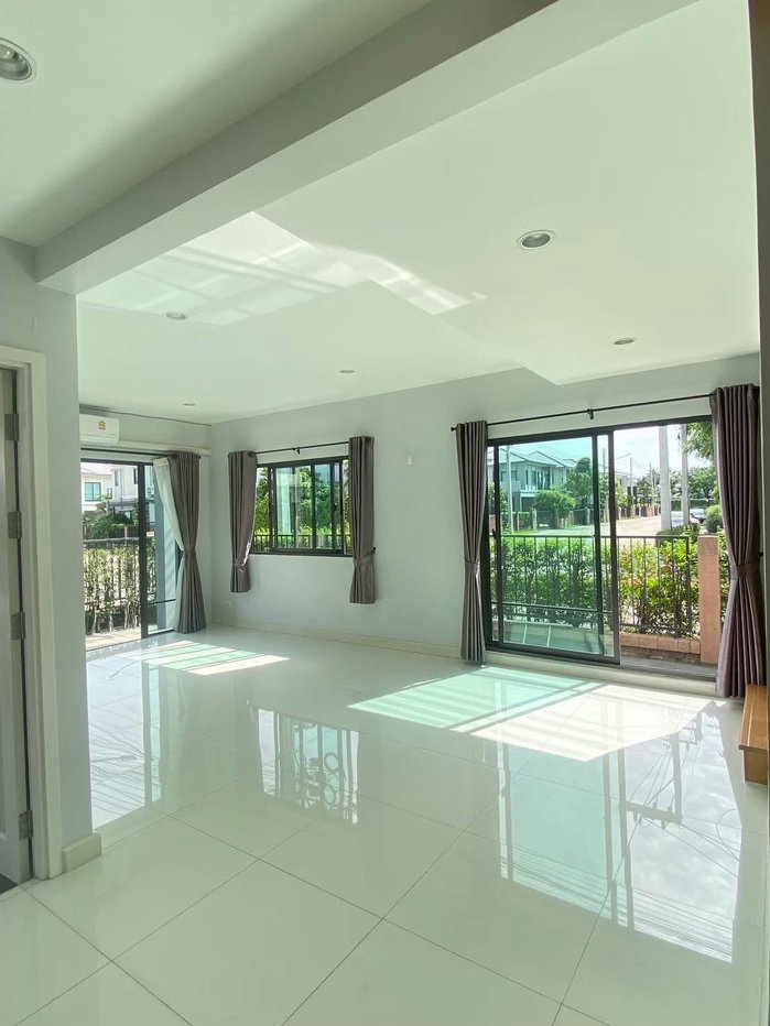 รูป 🏡 ให้เช่าบ้านใหม่ The Plant กรุงเทพ–ปทุมธานี 3 ห้องนอน 2 ห้องน้ำ บ้านหลังมุม ติดถนนใหญ่ ทำเลดี เดินทางสะดวก พร้อมเข้าอยู่ ✨รับต่างชาติ - รูปที่ 2/4