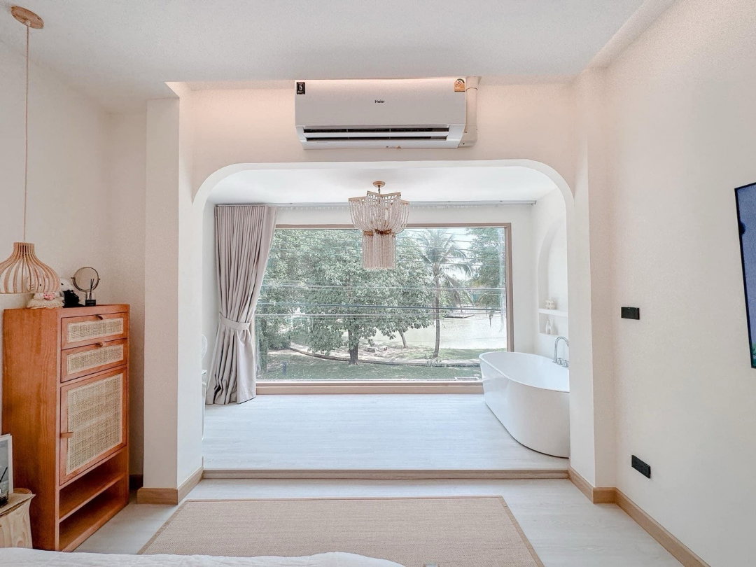 รูป 🏡✨ ให้เช่าบ้านเดี่ยว 2 ชั้น — The Villa รัตนาธิเบศร์–ราชพฤกษ์ บ้านสวยสไตล์ Muji วิวทะเลสาบ Fully Furnished - รูปที่ 5/15