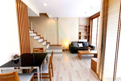 Condos for sale : 🔺 For Sell Condo IDEO MOBI SUKHUMVIT Building 1, Floor 24,Duplex 2 bed room, Room size 61 sqm