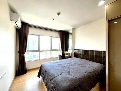 Condos for rent : PFD-08481 For rent Supalai Veranda Sukhumvit 117 (Supalai Veranda Sukhumvit 117) Condo, beautiful room, high floor,near BTS Pu Chao 🏙️ 🚇✨