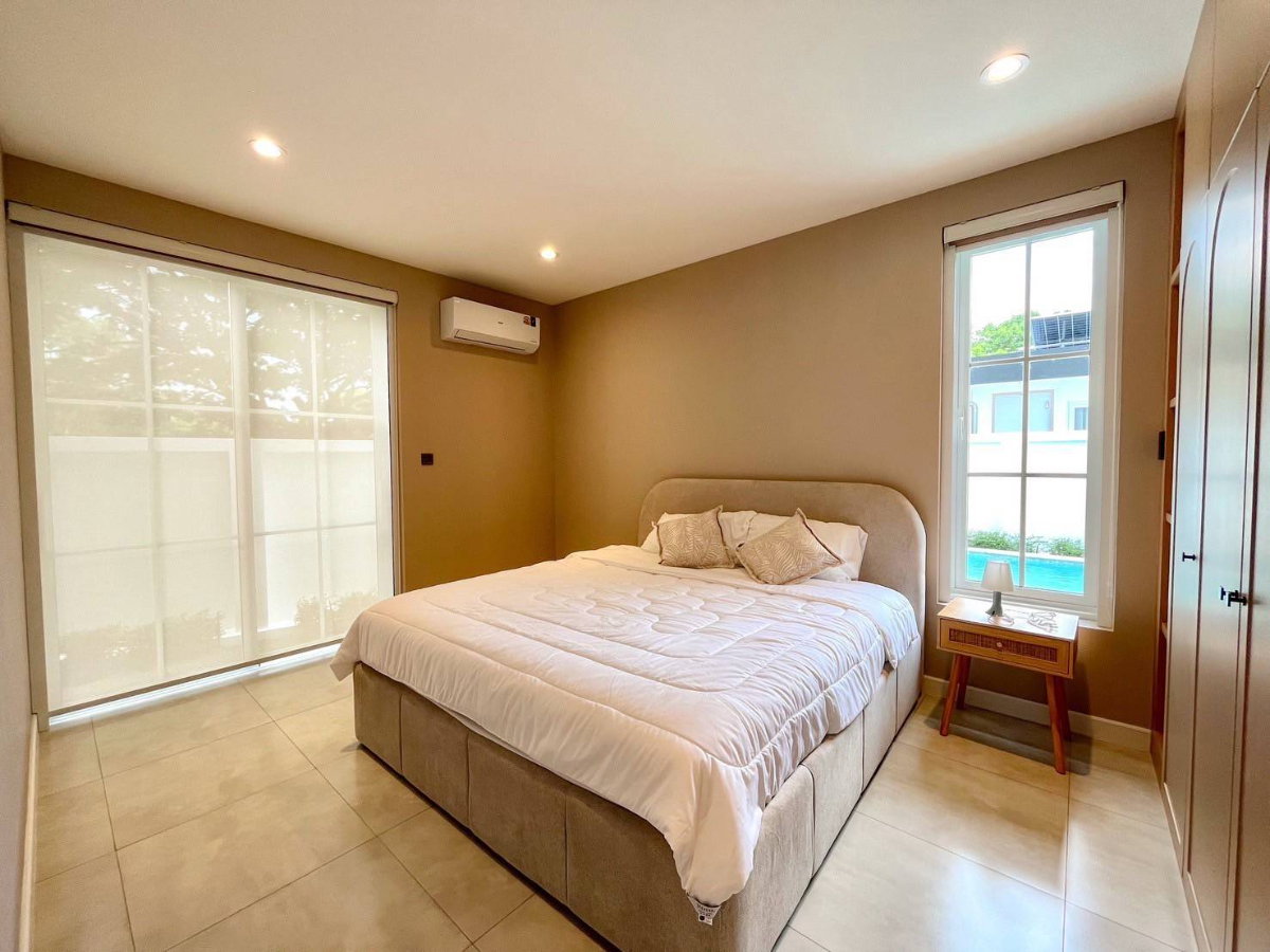 รูป บ้าน Pool villa 2 ชั้น บ้านพร้อมสระว่ายน้ำในตัว สไตร์ Koji ใกล้ห้างสรรพสินค้า #C7MG100771 - รูปที่ 20/28