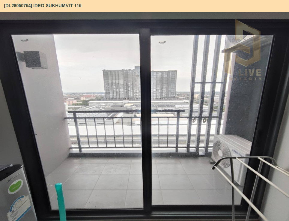 รูป DL26050754 ให้เช่าคอนโด ไอดีโอ สุขุมวิท 115 (IDEO Sukhumvit 115 ) ใกล้ BTS ปู่เจ้า พร้อมเข้าอยู่ โทรด่วน 0614453194 LineID @162cjixi - รูปที่ 3/11