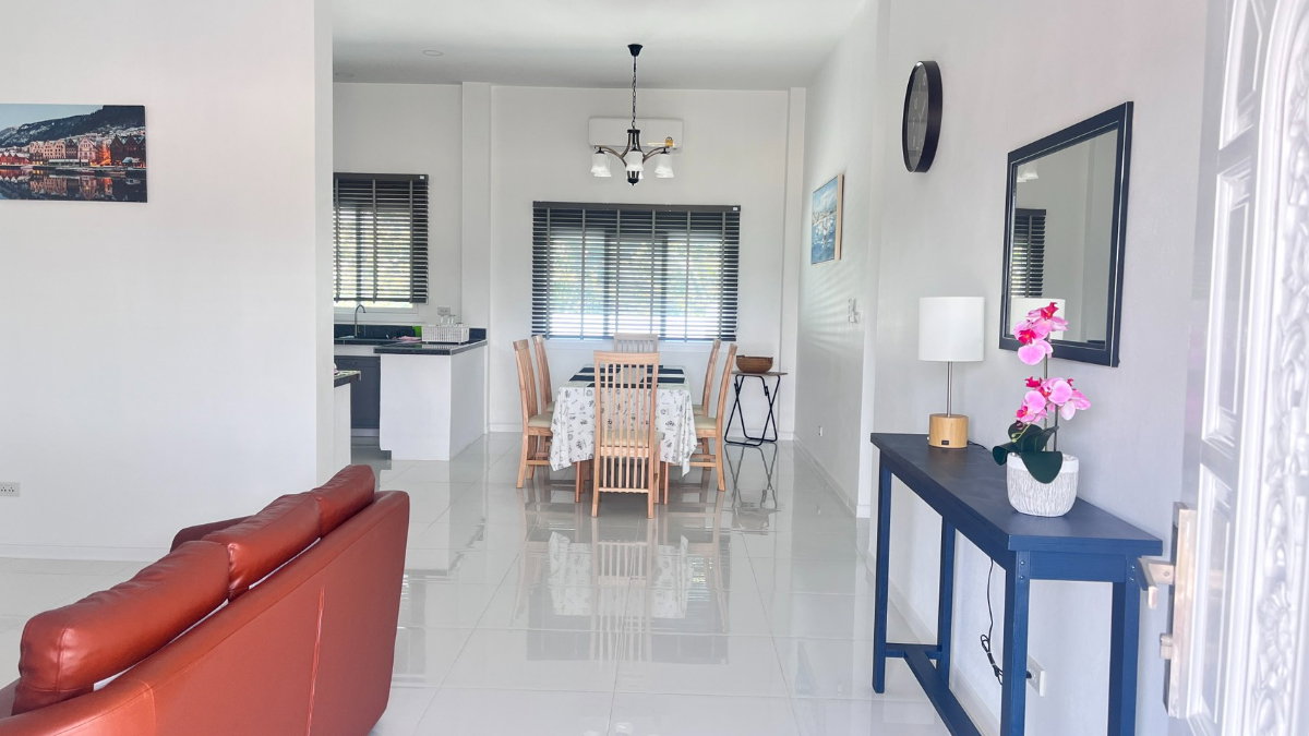 รูป ขายบ้านเดี่ยวชั้นเดียวบ้านสวนท่ามกลางธรรมชาติ สวนผลไม้ บ้านมือสองโมเดิร์นทันสมัย ทำเลชานเมือง - รูปที่ 5/19