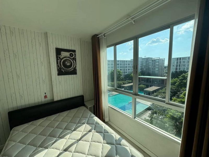 รูป 🏢✨ ปล่อยเช่า D Condo Sign Chiang Mai ห้องสวย วิวสระ บรรยากาศดี พร้อมเข้าอยู่ 🧡🏊 - รูปที่ 6/9