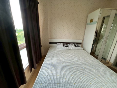Cheapest in the project! ‼️ For rent: The Kith Lumlukka, near BTS Khu Khot 🔥 Beautiful room, fully furnished + washing machine 📍