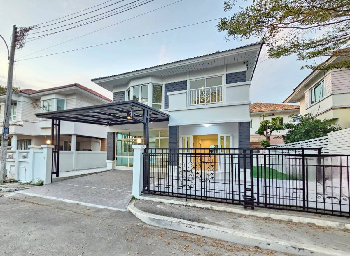 รูป ขายบ้านเดี่ยวมณีรินทร์เลคแอนด์พาร์ค 345 เนื้อที่ 51.9 ตร.ว. โครงการหรู Property Perfect หน้าบ้านไม่ชนใคร ฟรีโอน - รูปที่ 2/19