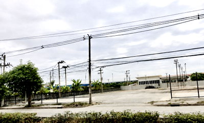 Land for sale Lam Luk Ka : 4 rai of vacant land for sale in Lam Luk Ka, Pathum Thani. Located in a green zone according to the city plan