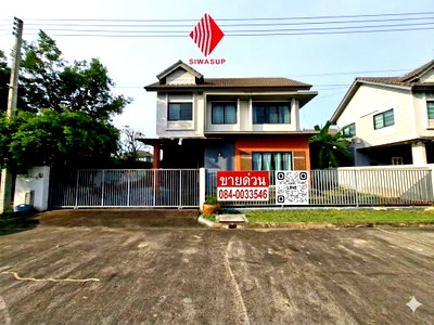 บ้านเดี่ยว ลำลูกกา คลองสาม : ขายด่วน! บ้านเดี่ยว วราบดินทร์ รังสิต-คลอง 3  ราคาต่ำกว่าตลาด เหมาะรีโนเวท