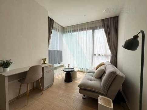 ให้เช่าคอนโด แอชตัน อโศก - พระราม 9 อาคาร A ชั้น 12A 1 BED PLUS ขนาด 47 ตรม ใกล้ ตลาดอยู่เจริญ