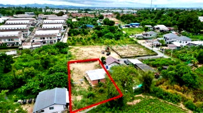Land for sale Pinthong Industrial Estate : Land with warehouse for sale in Sriracha, Chonburi. Excellent location and easy access.