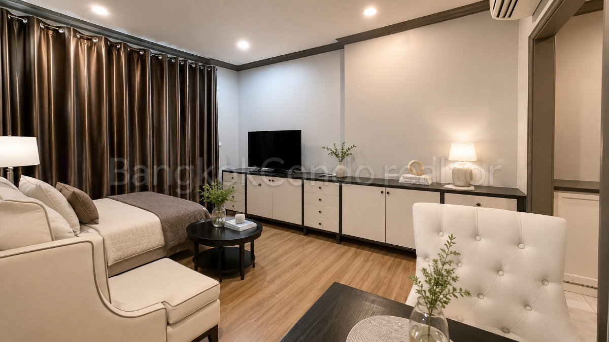 รูป 🍀🍀Beautiful Room🌸 ให้เช่า📌 เดอะ รีเซิร์ฟ เกษมสันต์ 3 (Line: @rent2022) BTS สนามกีฬาแห่งชาติ ห้องสวย พร้อมเข้าอยู่ 🔖A11138 - รูปที่ 8/12