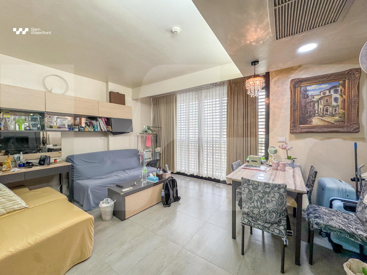🔥ขายขาดทุน ต่ำกว่าตลาด🔥Circle S Sukhumvit 12, 1ห้องนอน/1ห้องน้ำ 43sqm ชั้น7 ตกแต่งสวย ตำแหน่งดี Fully Furnished ทำเลดีใกล้BTSอโศก, MRTสุขุมวิท