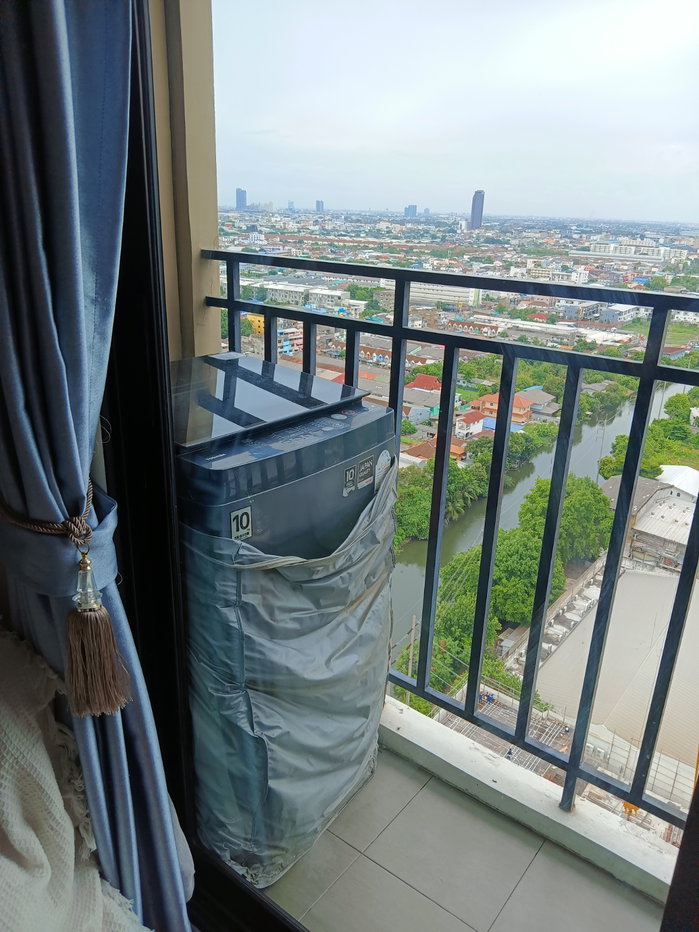 รูป เคนซิงตัน สุขุมวิท-เทพารักษ์ | 1 นอน 27 ตร.ม. ตึก A | **ค่าเช่า 8,500 บาท** | ติด MRT ทิพวัล เฟอร์ครบ นัดชม แอดไลน์ ID : @property.ma - รูปที่ 6/14