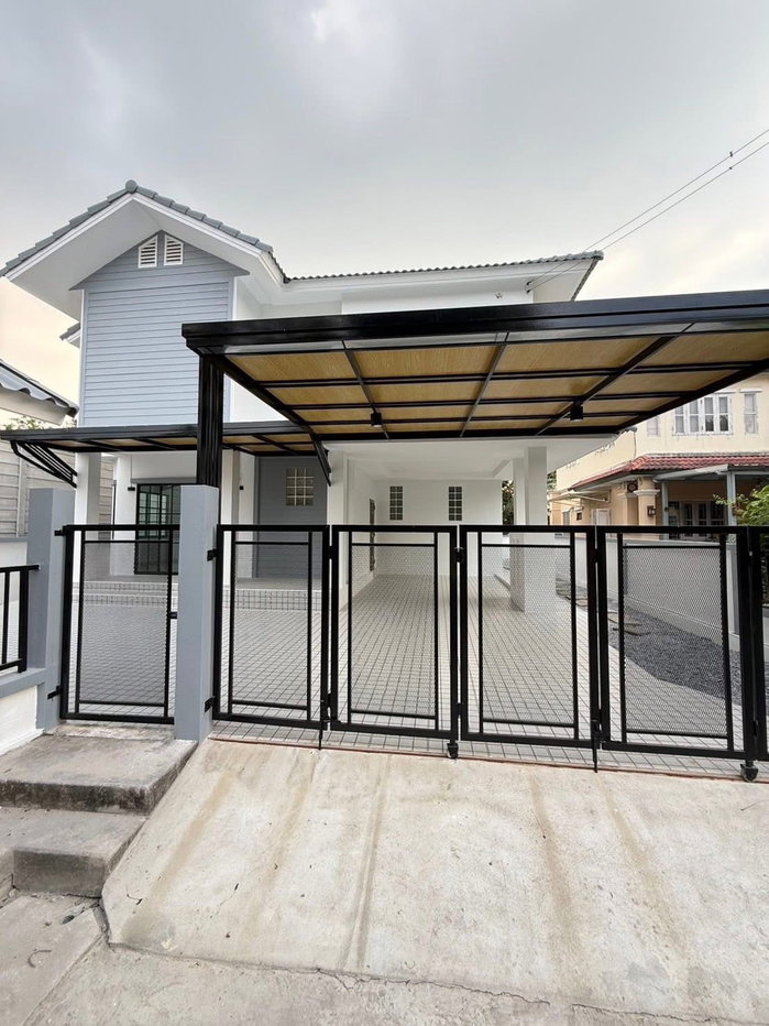 รูป ขายบ้านเดี่ยวศิลปการพาร์ค 3 บ้านกล้วยฯ 65 ตร.ว. หลังมุมถนนเมน 4 นอน ฟรีโอน - รูปที่ 1/16