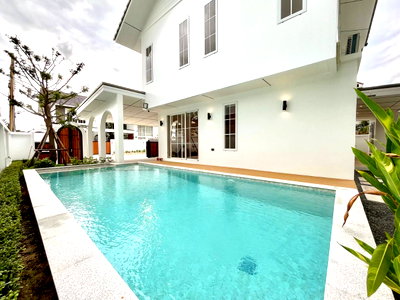Houses for sale Donkaew Sub District Admin :  Two-storey pool villa house for Sale  4 bedrooms and 5 bathrooms.   #C7MG100771 