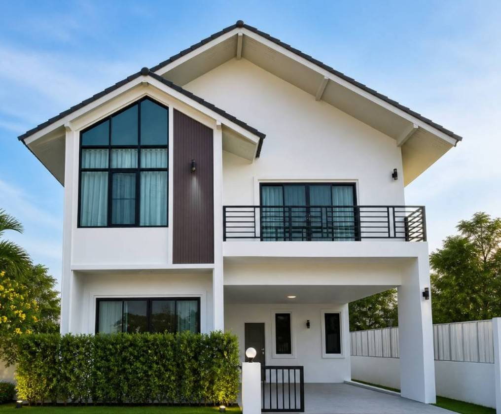 รูป ให้เช่าบ้านเดี่ยวสองชั้นสร้างใหม่ บ้านในโครงการ พร้อมระบบรักษาความปลอดภัยที่ดีเยี่ยม ทำเลโรงเรียนนานาชาติ #AHD-H1323 - รูปที่ 1/19