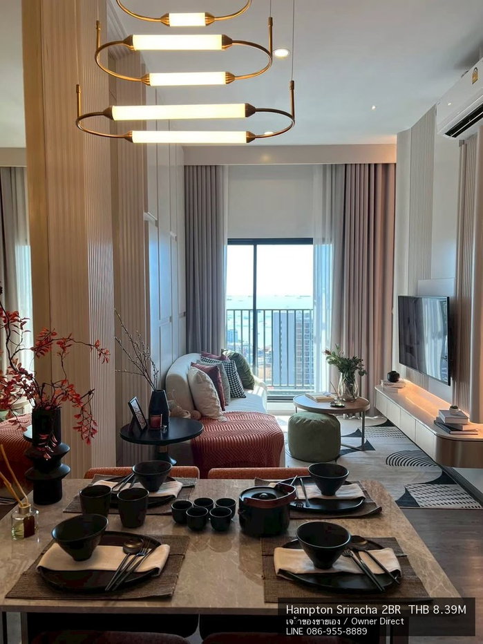 picture Owner Direct - Hampton Sriracha 2BR Floor 22 Sea View, Tenant in Place, Yield 5.4% - 3/17