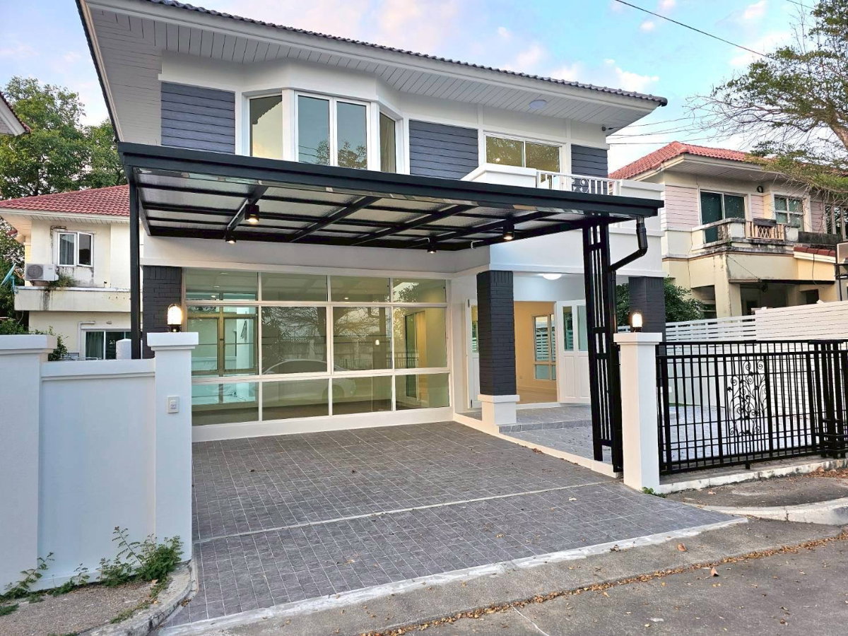 รูป ขายบ้านเดี่ยวมณีรินทร์เลคแอนด์พาร์ค 345 เนื้อที่ 51.9 ตร.ว. โครงการหรู Property Perfect หน้าบ้านไม่ชนใคร ฟรีโอน - รูปที่ 6/19
