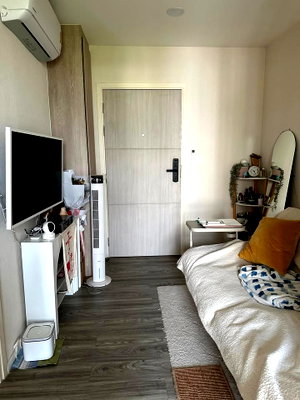 Condos for rent : IKON SUKHUMVIT 77 FOR RENT / Fully furnished with built in bed / 29 SQM 14,500 THB