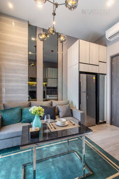 🚩 For Rent Condo THE LINE SUKHUMVIT 101 Building 1, Floor 31,1 bed room, Room size 27.00 sqm