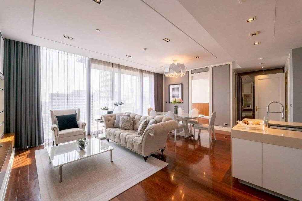 รูป 🔥 สำหรับเช่า ! คอนโด Ultra Luxury, ห้องหายาก !! Code C20260100039....MARQUE Sukhumvit, 2 ห้องนอน, 3 ห้องน้ำ, ชั้นสูง 15++, แต่งครบ, พร้อมเข้าอยู่📣📣 - รูปที่ 1/19