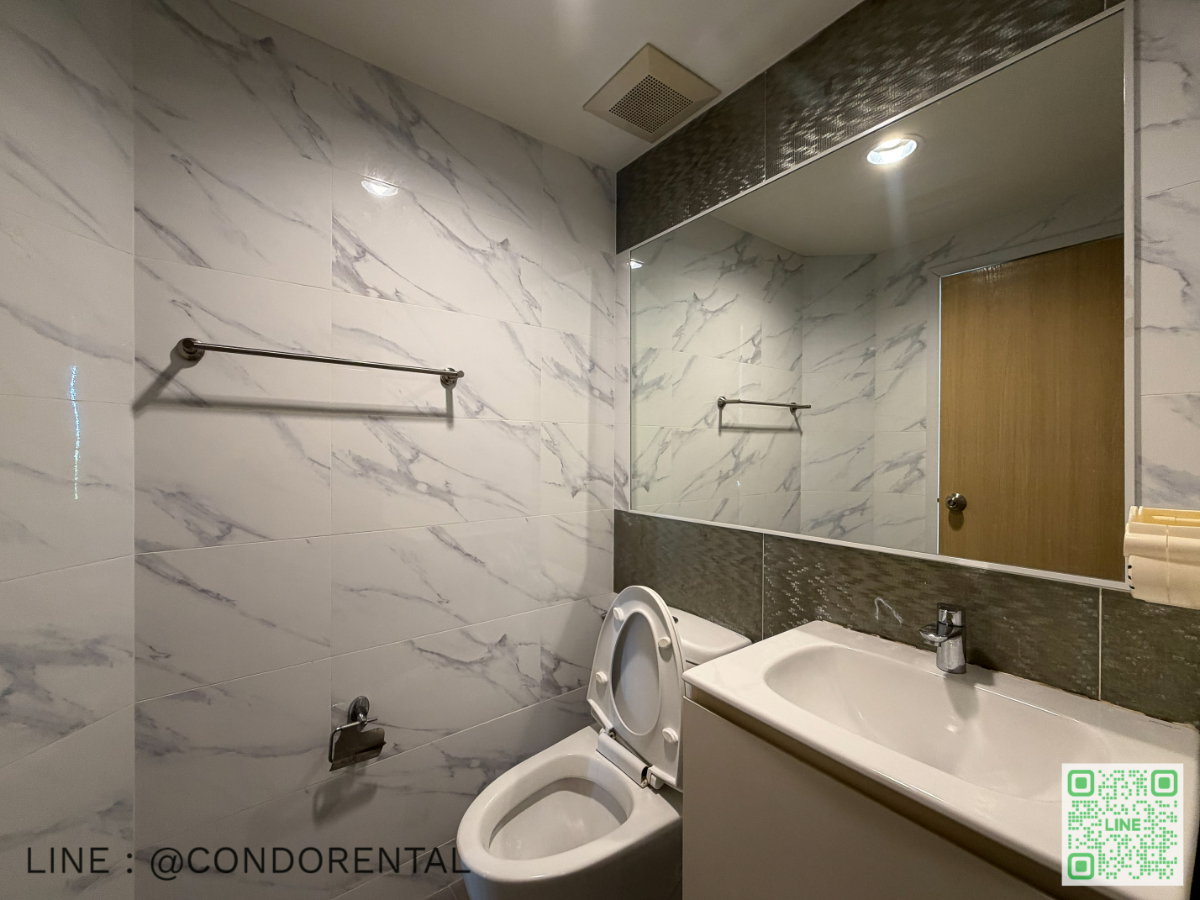 รูป Rise Rama 9 ห้องสวย ราคาดี สอบถามเพิ่มเติมได้ที่ Line @condorental - รูปที่ 10/12