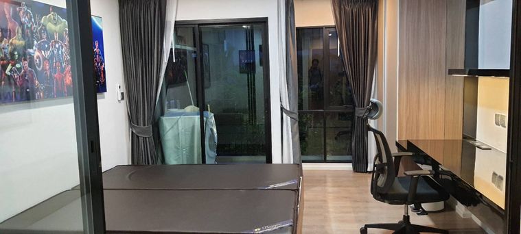 🏡 ให้เช่า Kave Town Shift 13,500฿💖  ✨ ตึก A ชั้น 7 วิวสระสวย ห้องระเบียงยื่น