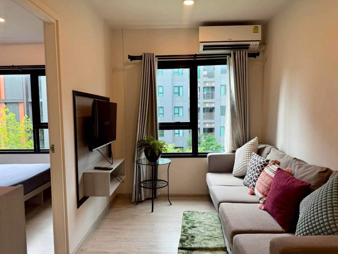 รูป ✅ให้เช่า escent ville วิวสระ ชั้น5 ,32ตรม 12,000บาท ☎️064-792-4426(เบญ) - รูปที่ 8/26