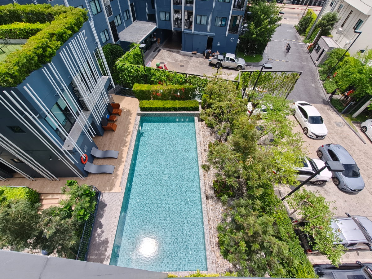 รูป ขายคอนโด ชีวาทัย ฮอลล์มาร์ค ลาดพร้าว-โชคชัย 4 เฟส 2 ตึก D 37.5 ตร.ม. 2 นอน ชั้น 5 วิวสระ พร้อมอยู่ ใกล้ MRT โชคชัย 4 - รูปที่ 20/47