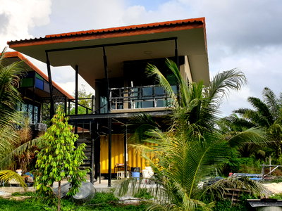 ที่ดิน ท้ายเหมือง พังงา : ขายที่ดินเนื้อที่ 5 ไร่ 3 งาน 63.9 ตรว. พร้อมบ้าน 2 หลัง