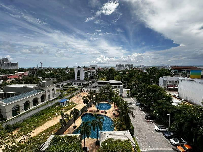 รูป FQ🗺️KT0428📲LineID @556ryccg🏄‍♂️STUDIO 28ตรม ชั้น 9🏊วิวสระและสวน พร้อมเฟอร์นิเจอร์🏖️AD Hyatt Condo เอดี ไฮแอท นาเกลือ16 - รูปที่ 2/7