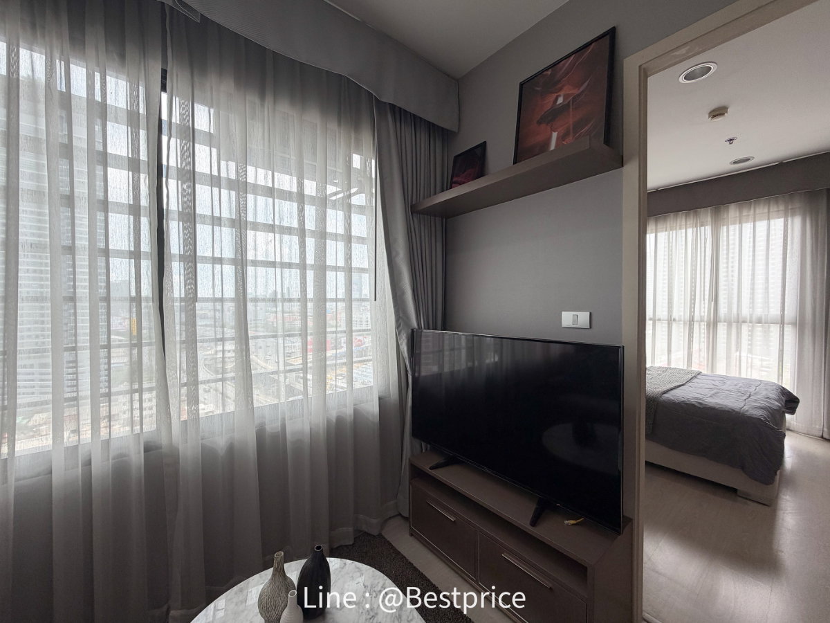 รูป BESTPRICE ให้เช่า Rhythm Asoke 2 ห้องสวย เฟอร์ครบ ราคาพิเศษ - รูปที่ 7/14