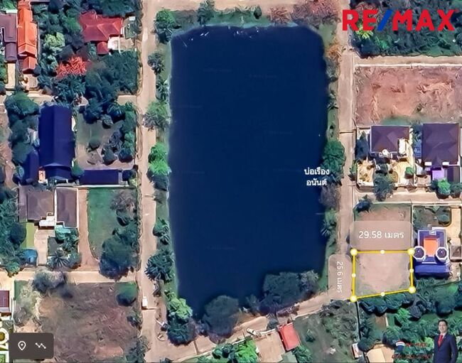 รูป ขายที่ดิน เพชรเกษม 64 หมู่บ้านเรืองอนันต์ ติดทะเลสาบ ใกล้เดอะมอลล์บางแค ปากซอย MRT บางแค 1ไร่ 4ตารางวา - รูปที่ 15/16