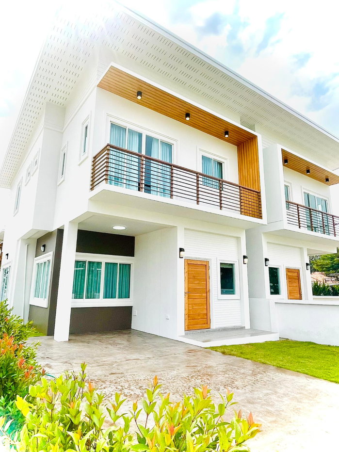 รูป ขายบ้านเแฝดสองชั้น ทำเลสารภี ใกล้วิทยาลัย เทคนิคสารภี !!!! ฟรีโอน #C6MG100532 - รูปที่ 2/8